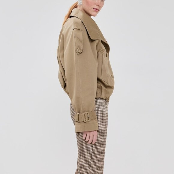 Acne Studios Trench Twill cotton twill jacket for women in beige size Germany 36 - Picture 3 of 12